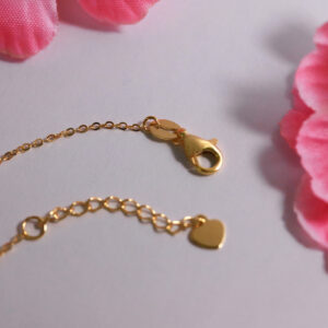 Dangling Heart Cushion Necklace - 图片 6