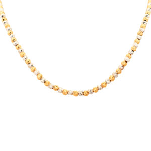 Duotone Peppercorn Necklace
