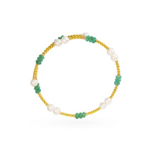 Sage Pearl Bangle