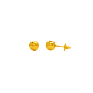 Modern Plain Bead Earstuds