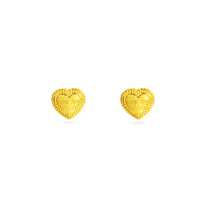 Enamored Heart Earstuds