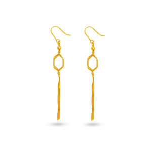 Hexagonal Lantern Earrings