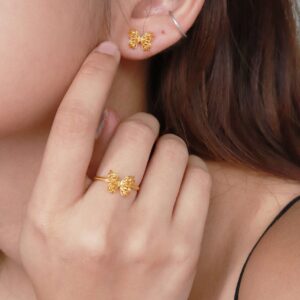 Resilience Butterfly Earrings - Image 5