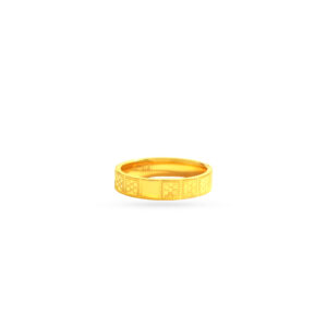 Golden Mosaic Ring
