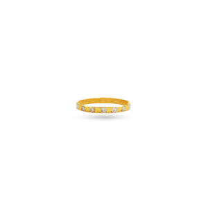 Steffi Duo-Tone Delicate Ring