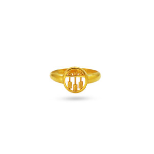 Gleaming Circle Abacus Ring