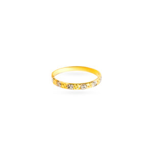 Steffi Duo-Tone Delicate Ring