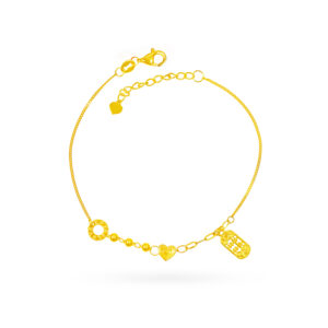 Golden Orbit Bracelet