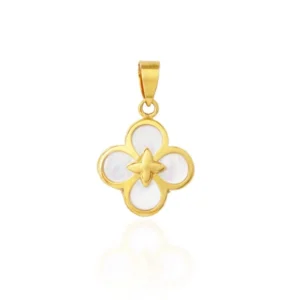 Clover Nacre Pendant
